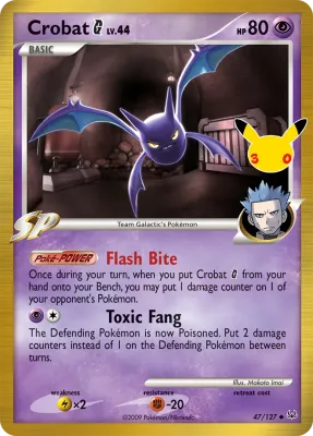 47/127 Crobat G 30th Celebration 2026 47/127 Crobat G 30th Celebration 2026