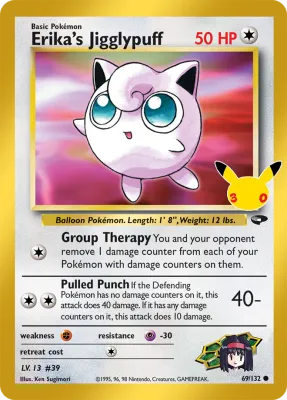 69/132 Erika's Jigglypuff 30th Celebration: Classic Collection 2026