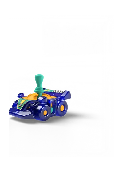 VC041A Petite voiture de course bleue Kinder Surprise : voitures et véhicules VC041A Petite voiture de course bleue Kinder Surprise : voitures et véhicules