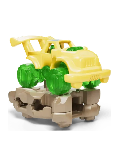 VC064 Tout-terrain jaune Kinder Surprise : voitures et véhicules VC064 Tout-terrain jaune Kinder Surprise : voitures et véhicules