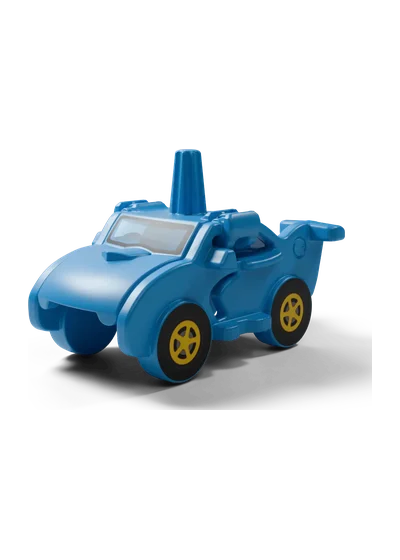 VC177 Машинка-дзиґа синя Kinder Сюрприз: машинки