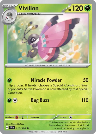 10 Vivillon Scarlet & Violet 2023
