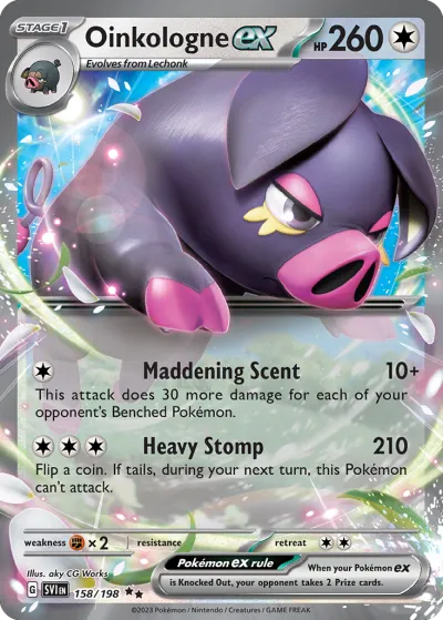 158 Oinkologne ex Scarlet & Violet 2023 158 Oinkologne ex Scarlet & Violet 2023