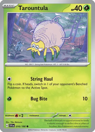 16 Tarountula Scarlet & Violet 2023