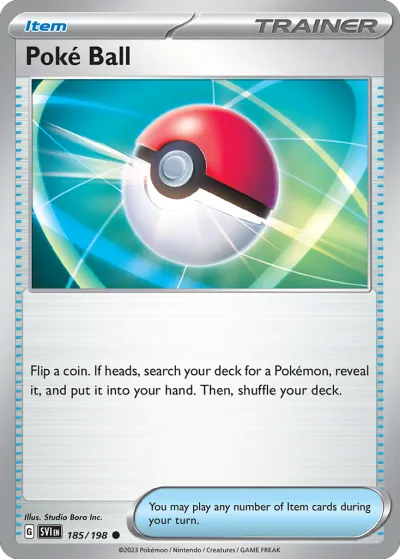 185 Poké Ball Scarlet & Violet 2023 185 Poké Ball Scarlet & Violet 2023