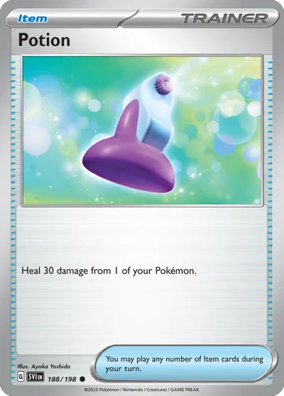 188 Potion Scarlet & Violet 2023 188 Potion Scarlet & Violet 2023