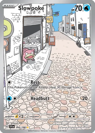204 Slowpoke Scarlet & Violet 2023 204 Slowpoke Scarlet & Violet 2023