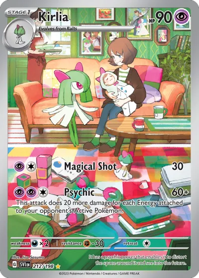 212 Kirlia Scarlet & Violet 2023 212 Kirlia Scarlet & Violet 2023