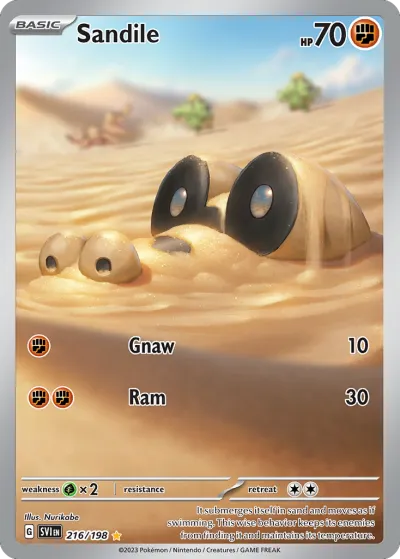 216 Sandile Scarlet & Violet 2023 216 Sandile Scarlet & Violet 2023