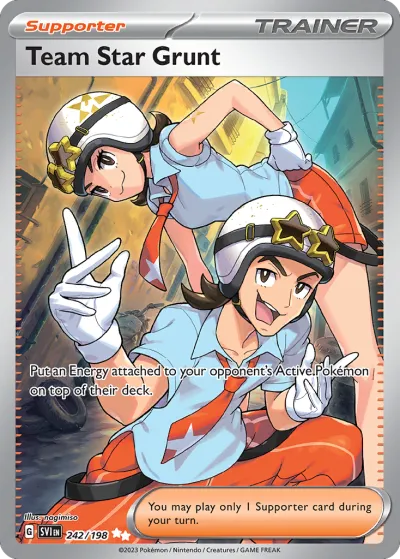 242 Team Star Grunt Scarlet & Violet 2023 242 Team Star Grunt Scarlet & Violet 2023