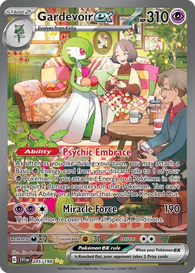 245 Gardevoir ex Scarlet & Violet 2023 245 Gardevoir ex Scarlet & Violet 2023