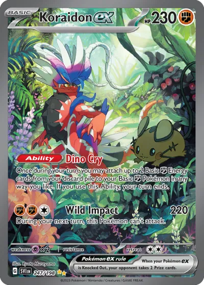 247 Koraidon ex Scarlet & Violet 2023 247 Koraidon ex Scarlet & Violet 2023