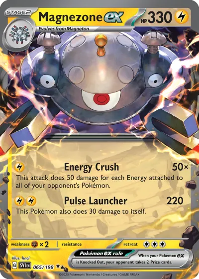 65 Magnezone ex Scarlet & Violet 2023 65 Magnezone ex Scarlet & Violet 2023