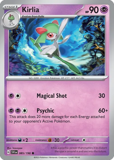 85 Kirlia Scarlet & Violet 2023 85 Kirlia Scarlet & Violet 2023