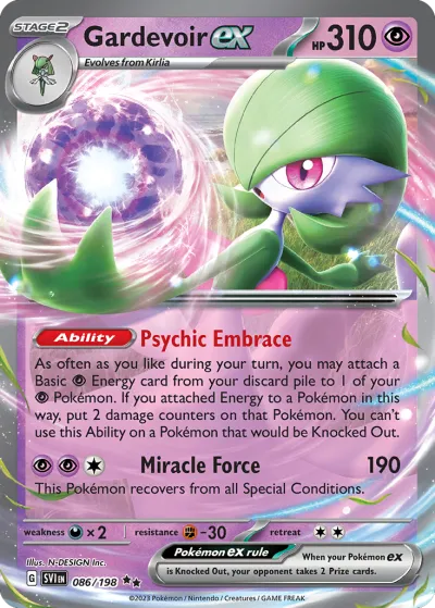 86 Gardevoir ex Scarlet & Violet 2023 86 Gardevoir ex Scarlet & Violet 2023