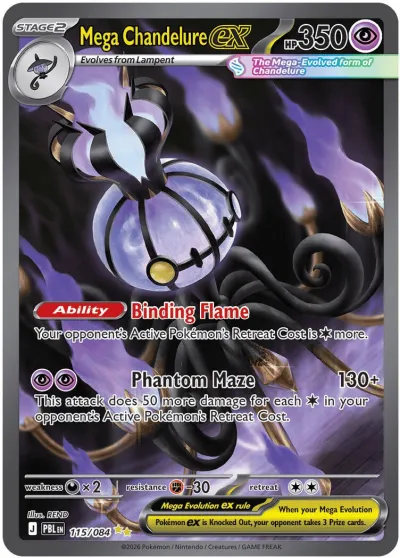 Mega Chandelure ex SIR