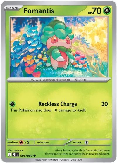 3 Fomantis Pitch Black 2026