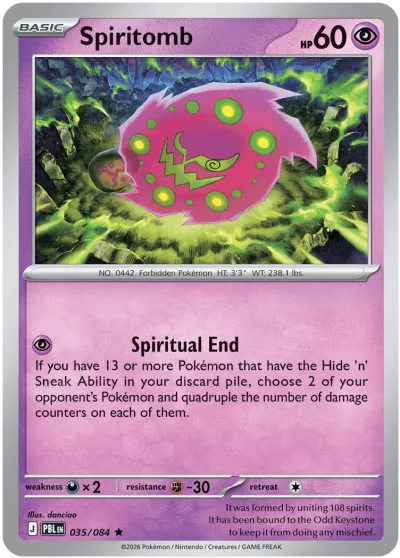35 Spiritomb Pitch Black 2026 35 Spiritomb Pitch Black 2026