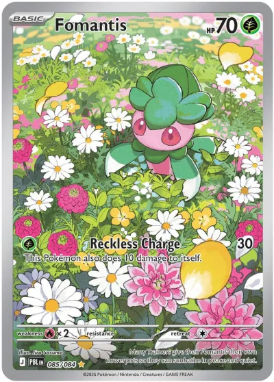 85 Fomantis Pitch Black 2026 85 Fomantis Pitch Black 2026
