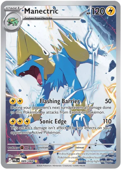 89 Manectric Pitch Black 2026 89 Manectric Pitch Black 2026