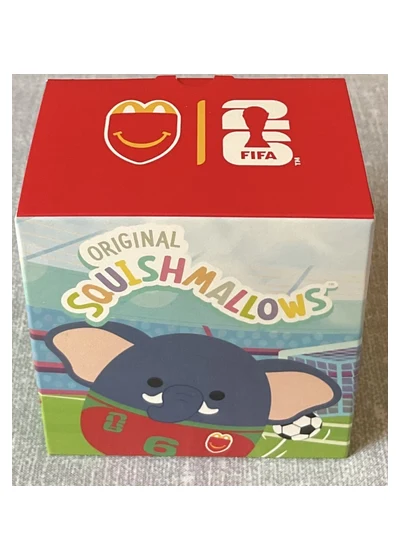 Jude Happy Meal Squishmallows Mundial 2026 Jude Happy Meal Squishmallows Mundial 2026