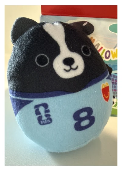 Monty Happy Meal Squishmallows Mundial 2026 Monty Happy Meal Squishmallows Mundial 2026