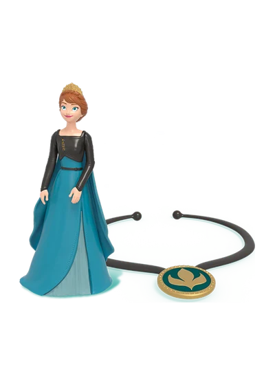 Anna con vestido turquesa y corona Kinder Sorpresa Maxi Frozen 2026 Anna con vestido turquesa y corona Kinder Sorpresa Maxi Frozen 2026