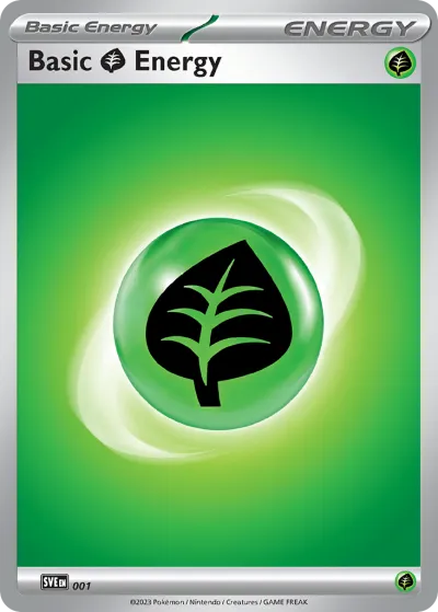 1 Basic Grass Energy Scarlet & Violet Energies 2023