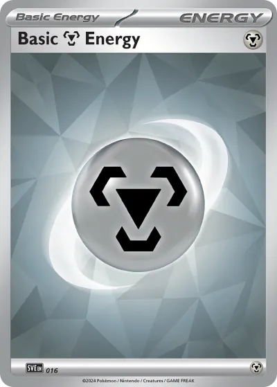16 Basic Metal Energy Scarlet & Violet Energies 2023
