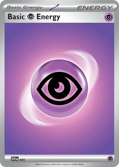 5 Basic Psychic Energy Scarlet & Violet Energies 2023