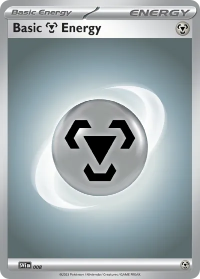 8 Basic Metal Energy Scarlet & Violet Energies 2023