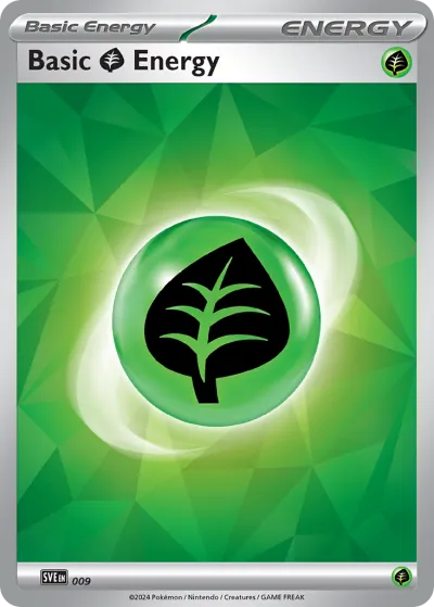 9 Basic Grass Energy Scarlet & Violet Energies 2023