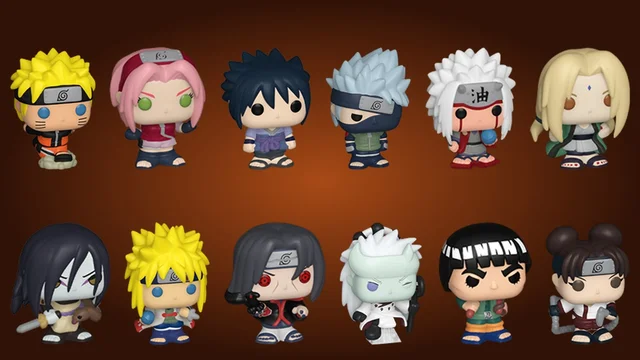 Funko Bitty Pop! Naruto Shippuden, 4-Pack серії 1–3 (2026)
