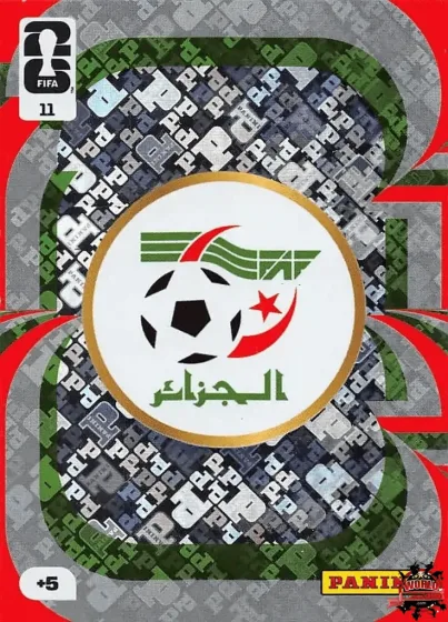 11 Алжир — емблема Panini Adrenalyn XL World Cup 2026 2026