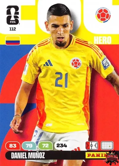 112 Daniel Muñoz Panini Adrenalyn XL World Cup 2026 2026 112 Daniel Muñoz Panini Adrenalyn XL World Cup 2026 2026