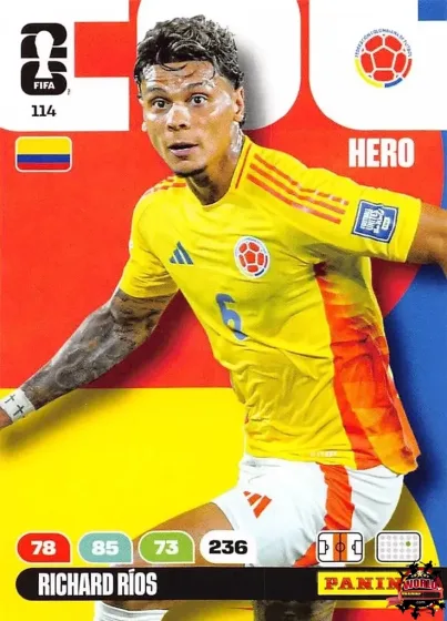 114 Richard Ríos Panini Adrenalyn XL World Cup 2026 2026 114 Richard Ríos Panini Adrenalyn XL World Cup 2026 2026