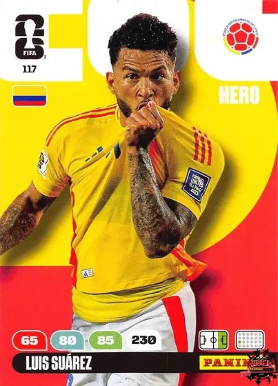 117 Luis Suárez Panini Adrenalyn XL World Cup 2026 2026 117 Luis Suárez Panini Adrenalyn XL World Cup 2026 2026
