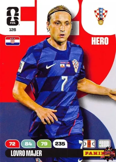 126 Lovro Majer Panini Adrenalyn XL World Cup 2026 2026 126 Lovro Majer Panini Adrenalyn XL World Cup 2026 2026
