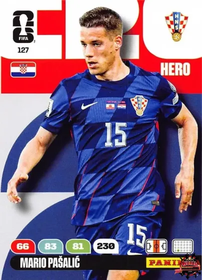 127 Mario Pašalić Panini Adrenalyn XL World Cup 2026 2026 127 Mario Pašalić Panini Adrenalyn XL World Cup 2026 2026
