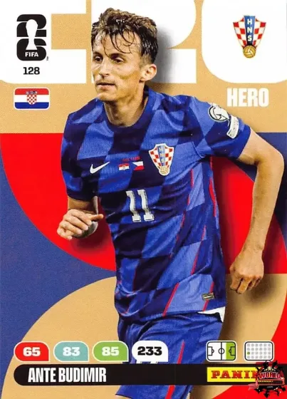 128 Ante Budimir Panini Adrenalyn XL World Cup 2026 2026 128 Ante Budimir Panini Adrenalyn XL World Cup 2026 2026