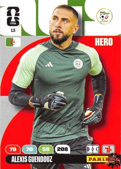13 Alexis Guendouz Panini Adrenalyn XL World Cup 2026 2026