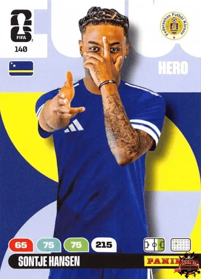140 Sontje Hansen Panini Adrenalyn XL World Cup 2026 2026 140 Sontje Hansen Panini Adrenalyn XL World Cup 2026 2026