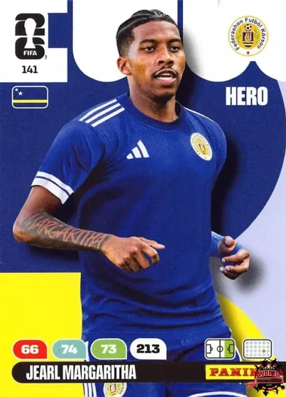 141 Jearl Margaritha Panini Adrenalyn XL World Cup 2026 2026 141 Jearl Margaritha Panini Adrenalyn XL World Cup 2026 2026