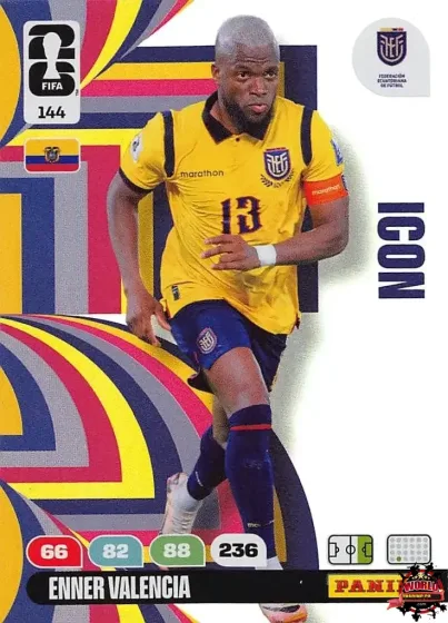 144 Enner Valencia Panini Adrenalyn XL World Cup 2026 2026 144 Enner Valencia Panini Adrenalyn XL World Cup 2026 2026