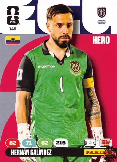 145 Hernán Galíndez Panini Adrenalyn XL World Cup 2026 2026 145 Hernán Galíndez Panini Adrenalyn XL World Cup 2026 2026