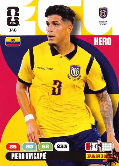 146 Piero Hincapié Panini Adrenalyn XL World Cup 2026 2026 146 Piero Hincapié Panini Adrenalyn XL World Cup 2026 2026