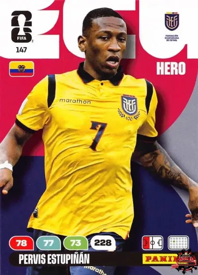 147 Pervis Estupiñán Panini Adrenalyn XL World Cup 2026 2026 147 Pervis Estupiñán Panini Adrenalyn XL World Cup 2026 2026