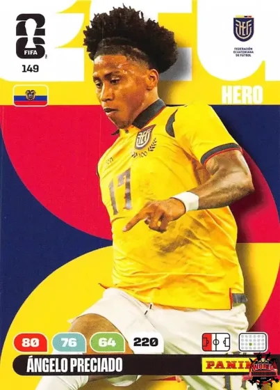 149 Ángelo Preciado Panini Adrenalyn XL World Cup 2026 2026 149 Ángelo Preciado Panini Adrenalyn XL World Cup 2026 2026