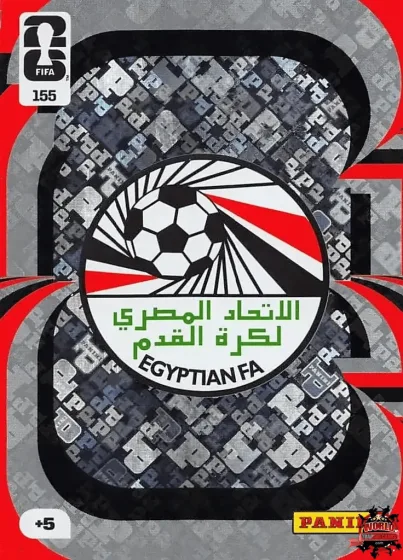 155 Єгипет — емблема Panini Adrenalyn XL World Cup 2026 2026 155 Єгипет — емблема Panini Adrenalyn XL World Cup 2026 2026
