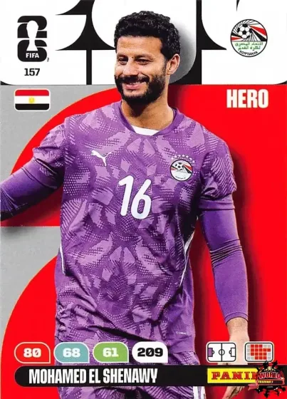 157 Mohamed El Shenawy Panini Adrenalyn XL World Cup 2026 2026 157 Mohamed El Shenawy Panini Adrenalyn XL World Cup 2026 2026